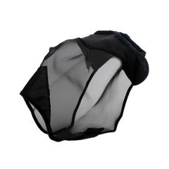 Bainbridge Fly Mask Mesh Blk w Cut Out Ears - Cob