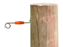 Wood Post Live Tip Lockset 160 mm Offset - Single