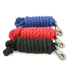 Bainbridge Heavy Lead Rope 1.9cm (3/4"?) - Red