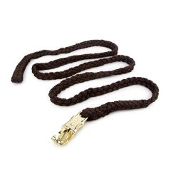 Bainbridge Rope Lead with Panic Snap 2m - Brown