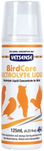 Vetsense BirdCare Electrolyte 125ml