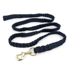 Bainbridge Rope Lead with Brass Snap 2m - Blue