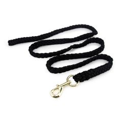 Bainbridge Rope Lead with Brass Snap 2m - Black