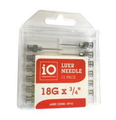 iO Luer Needles 18G x 3/4" (12pk)