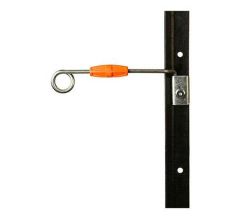 Steel Post Live Tip Lockset 260 mm Offset - Single